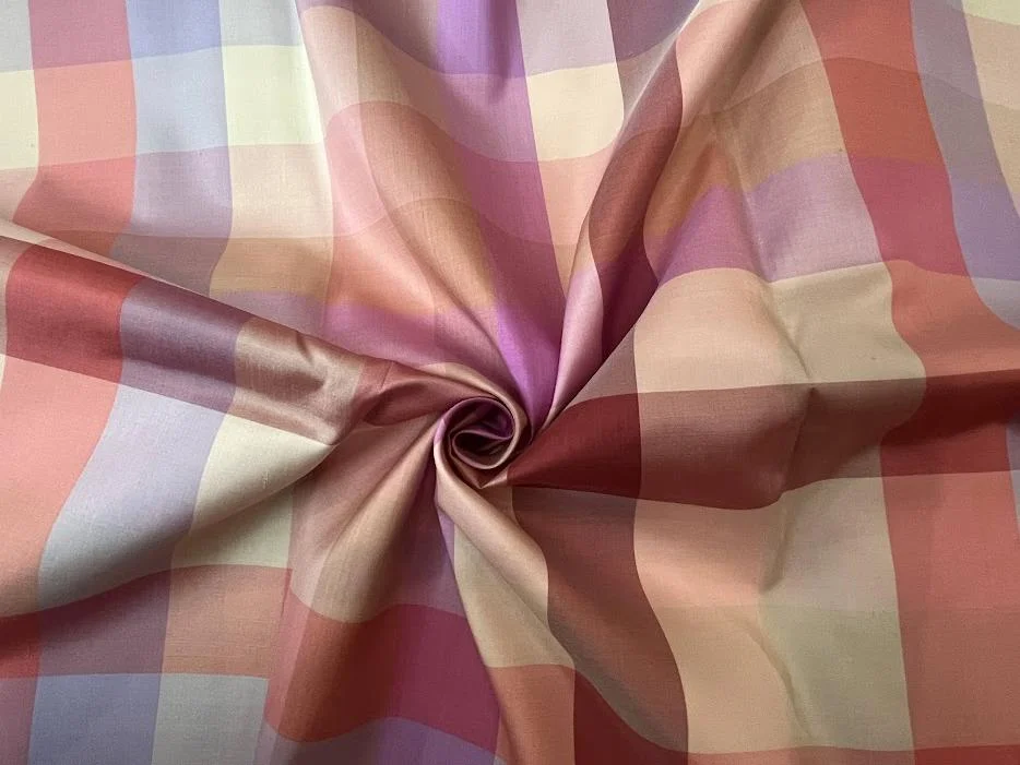 Silk Multicolour Stripe, Pink Tones