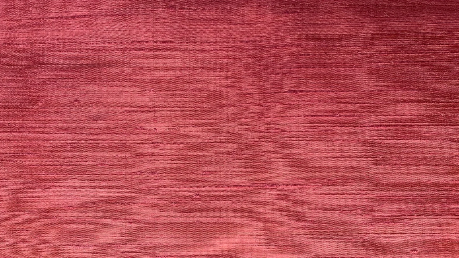 Naturally Dyed Slubbed Silk, Heavy Textured, Natural Lac Red