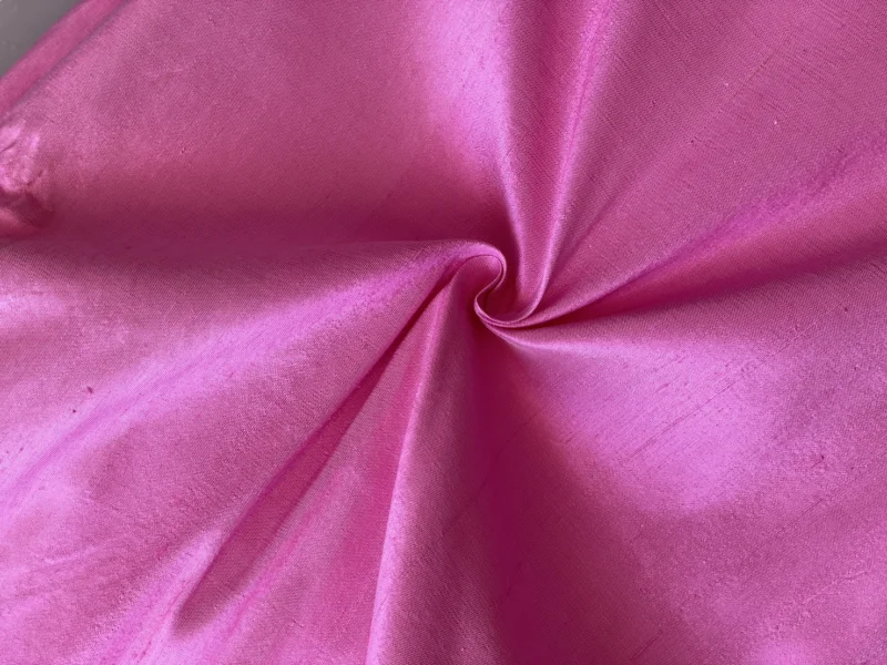 Slubbed Silk, Lightweight, Lotus Pink