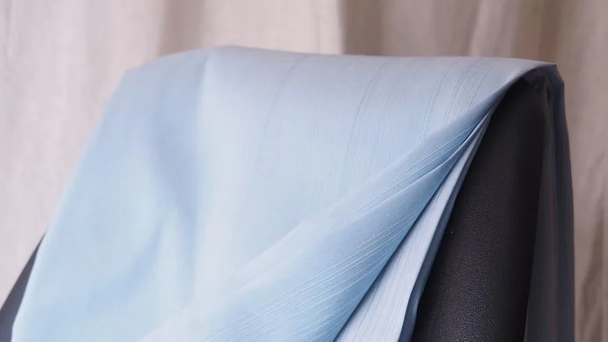 Silk, Rain Pattern, Sky Blue