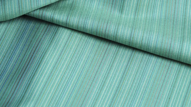 Silk Multicolour Stripe, Blue-Green