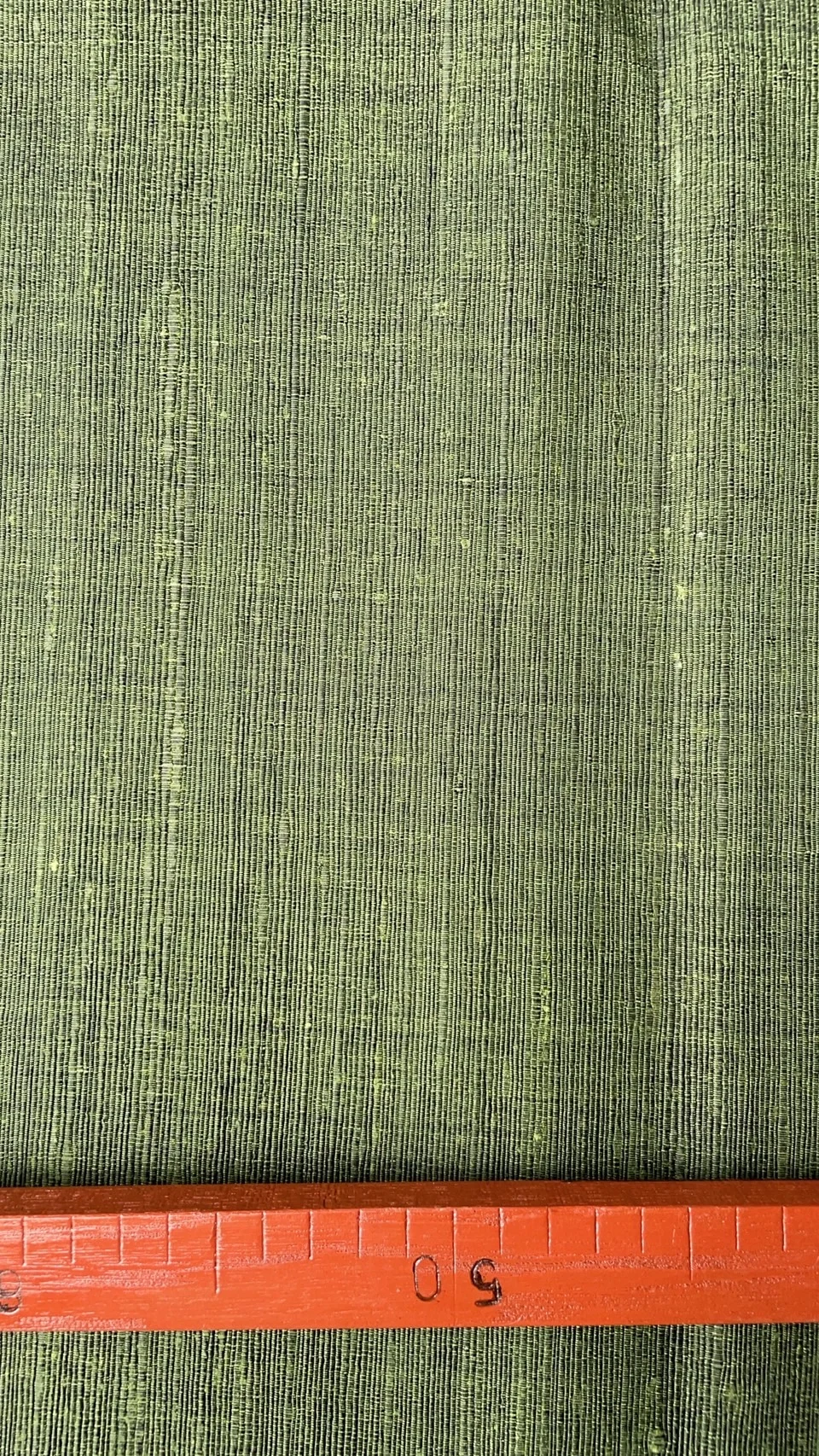 Slubbed Silk, Heavy Textured, Olive