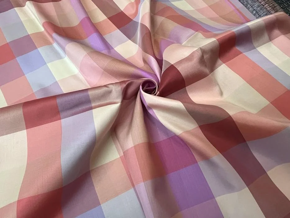 Silk Multicolour Stripe, Pink Tones