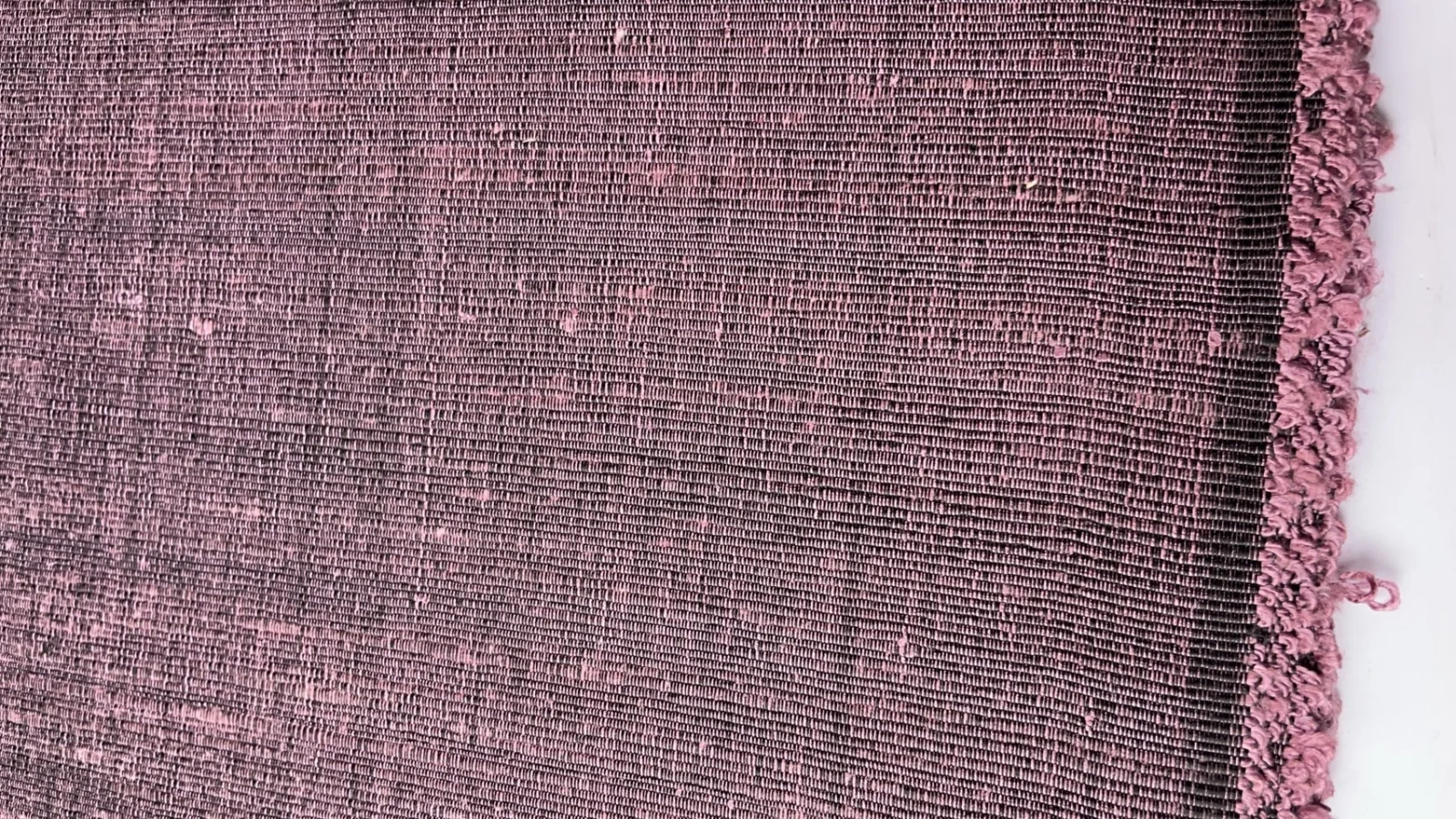 Slubbed Silk, Heavy Textured, Dusty Purple