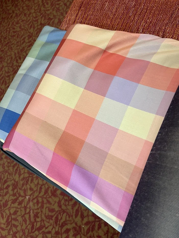 Silk Multicolour Stripe, Pink Tones