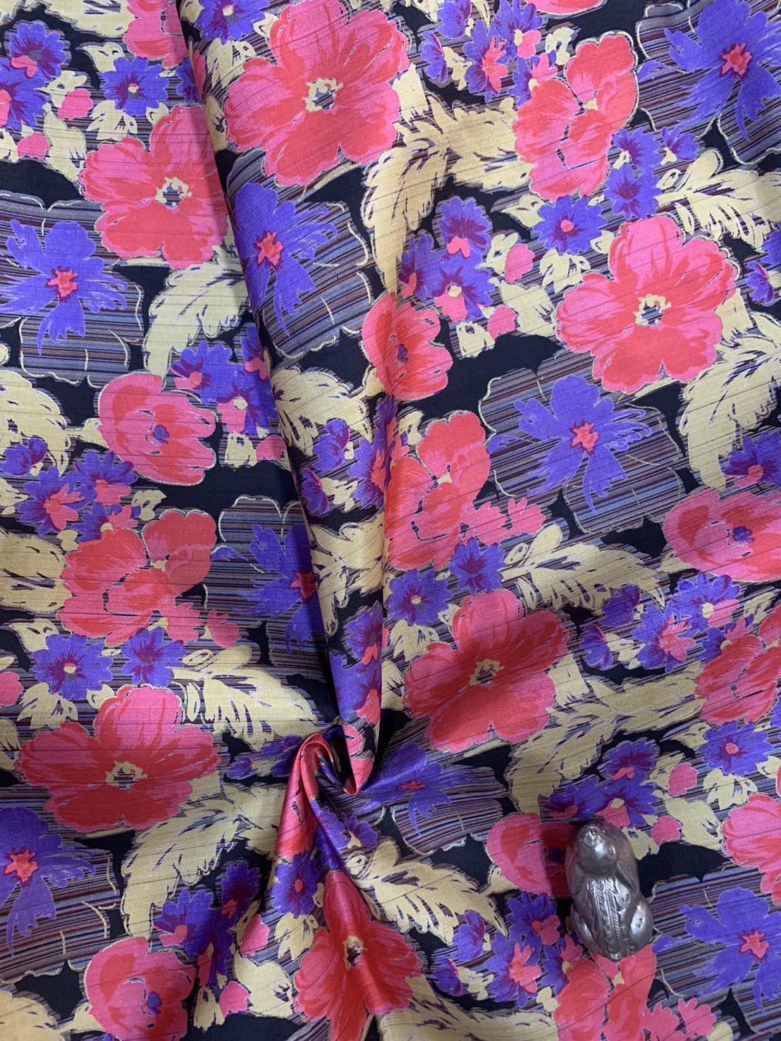 Printed Silk, Textured, Multicolour