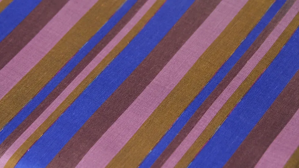 Silk Plaid, Smooth Weave, Light Blue and Pink