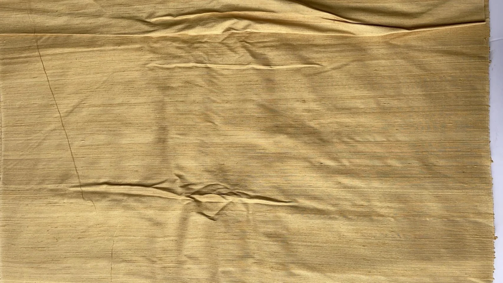 Slubbed Silk, Heavy Textured, Yellow