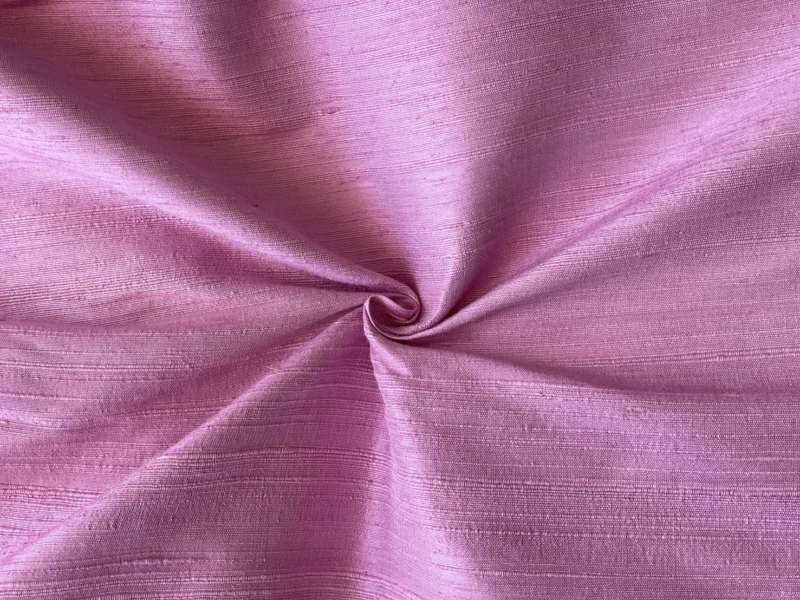 Slubbed Silk, Lightweight, Lotus Pink