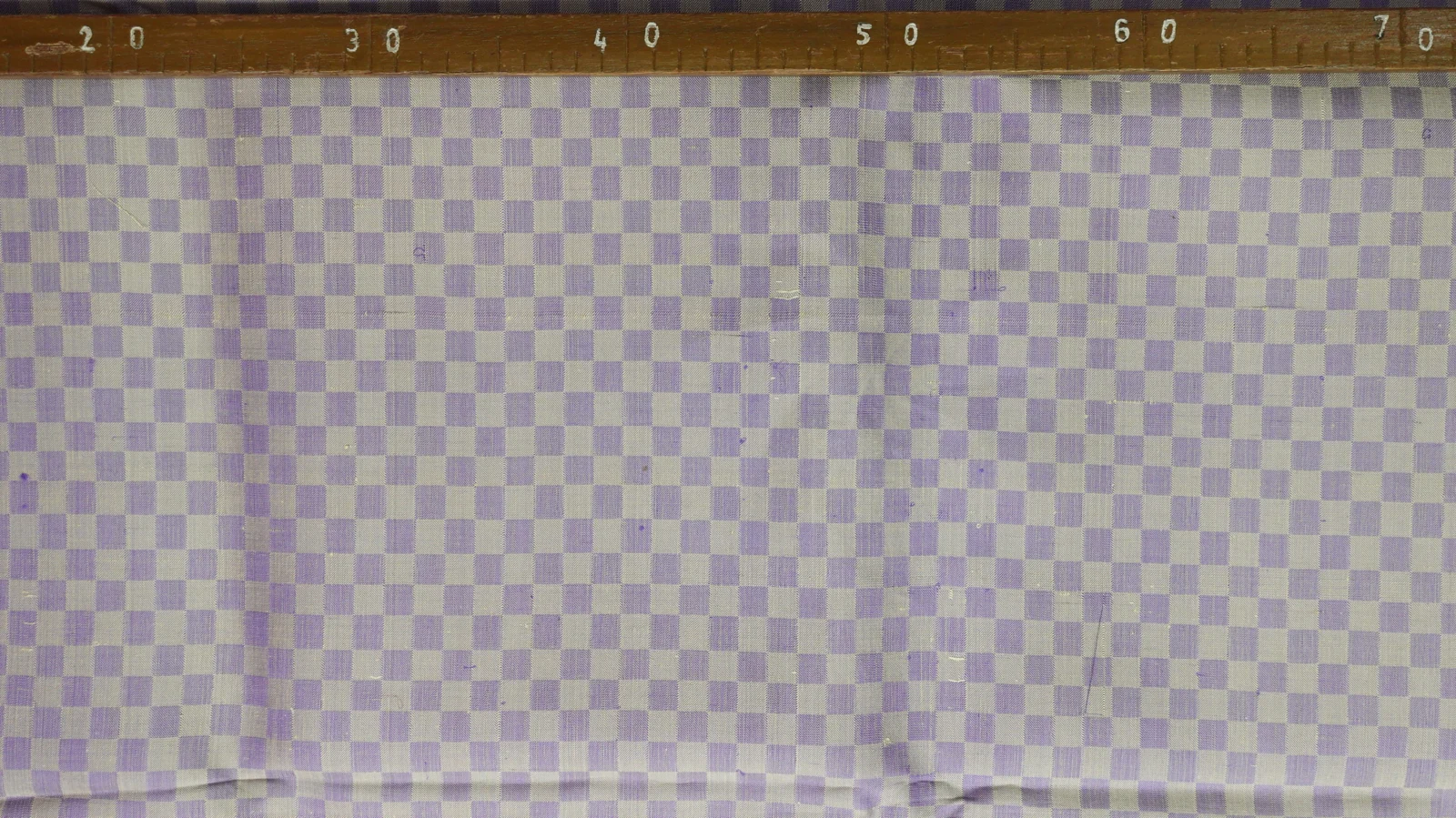 Silk Houndstooth, Purple and White