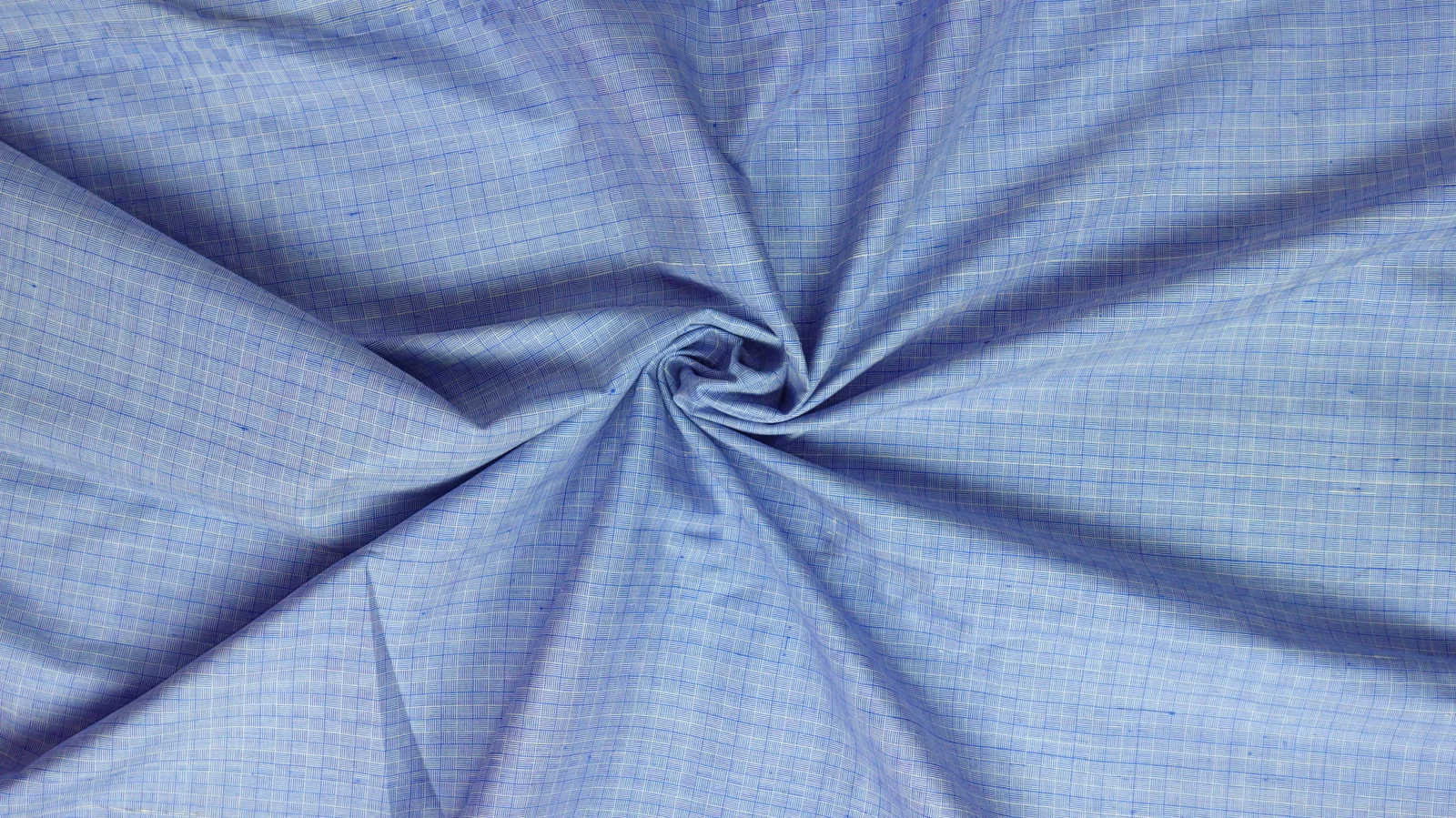 Silk Houndstooth, Sky Blue