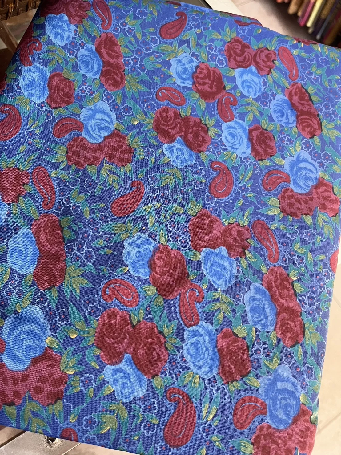 Printed Silk, Textured, Floral Print, Multicolour