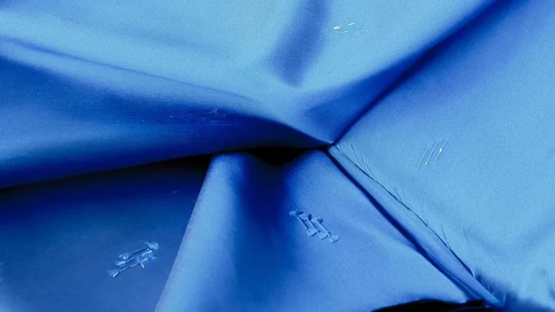 Silk Stripe, Blue-Blue