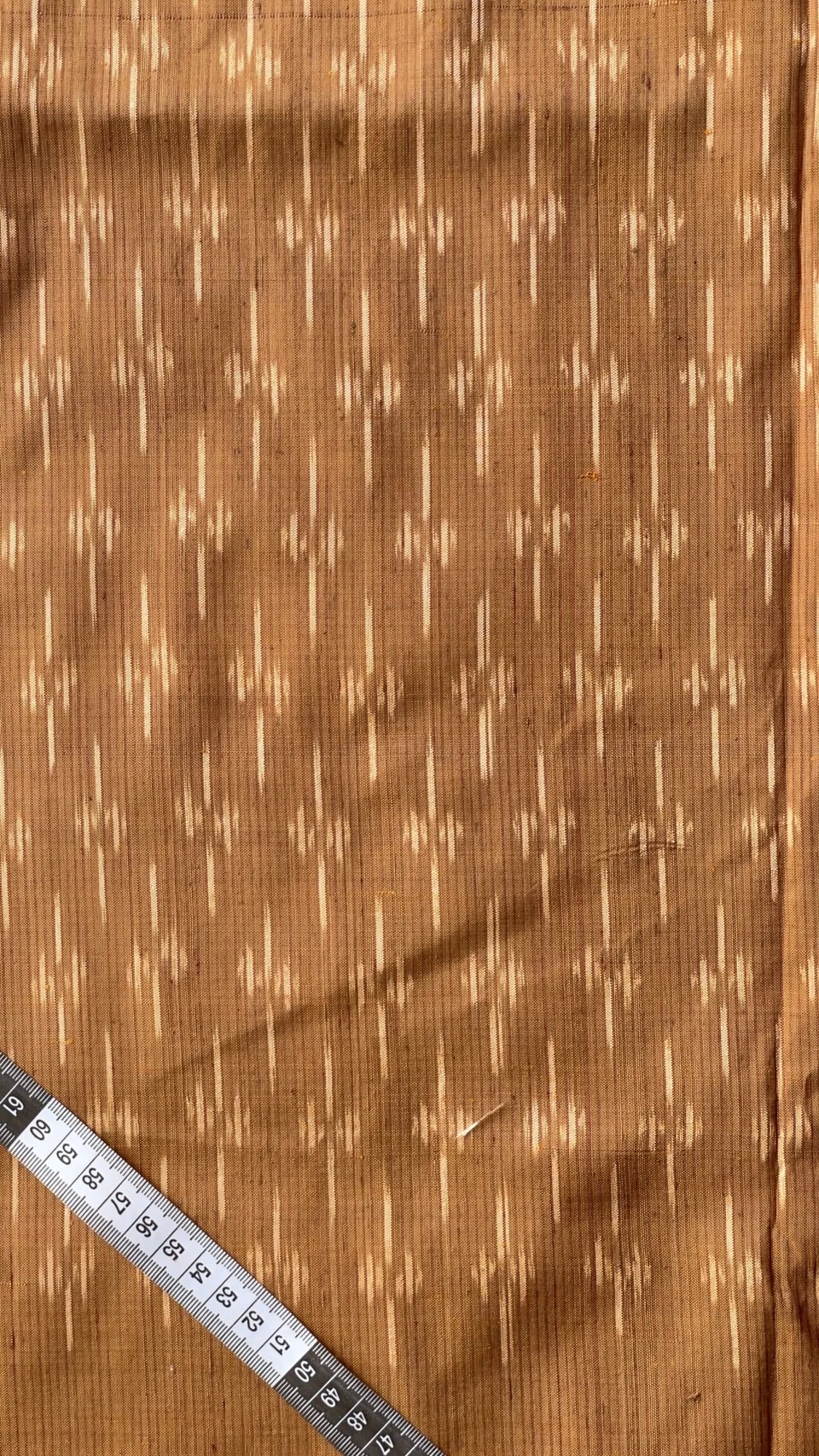 Ikat Native Silk, Dok Peep Pattern, Brown