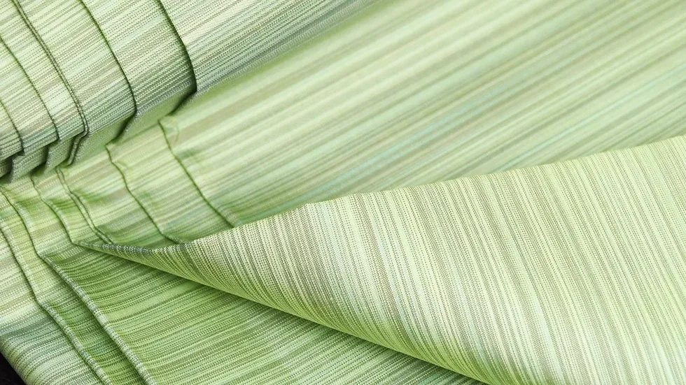 Silk Multicolour Stripe, Light Green