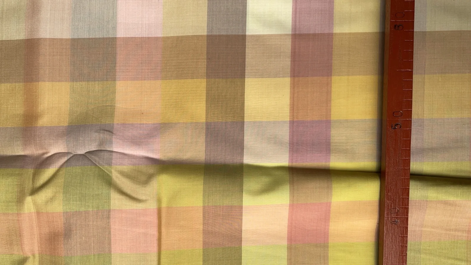 Silk Multicolour Stripe, Warm Tones