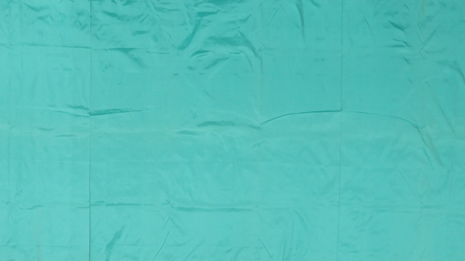 Solid-Colour Silk, Smooth Weave, 2-Ply, Turquoise Green