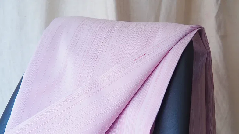 Silk Multicolour Stripe, Pink
