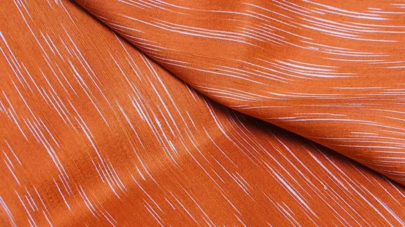 Silk Multicolour Stripe, Orange