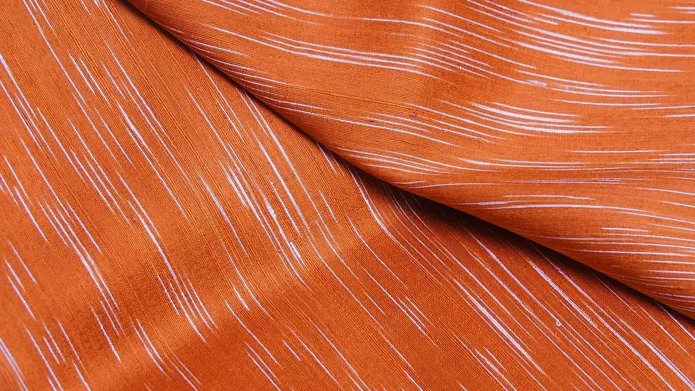 Silk Multicolour Stripe, Orange