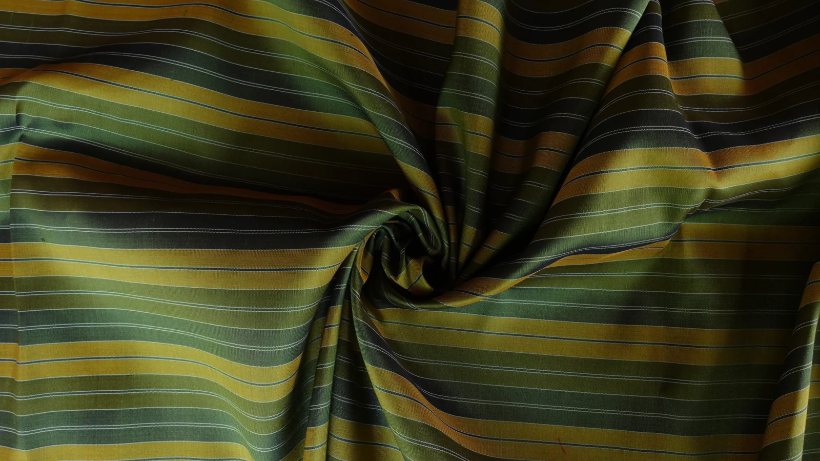 Silk Gingham Check, Olive