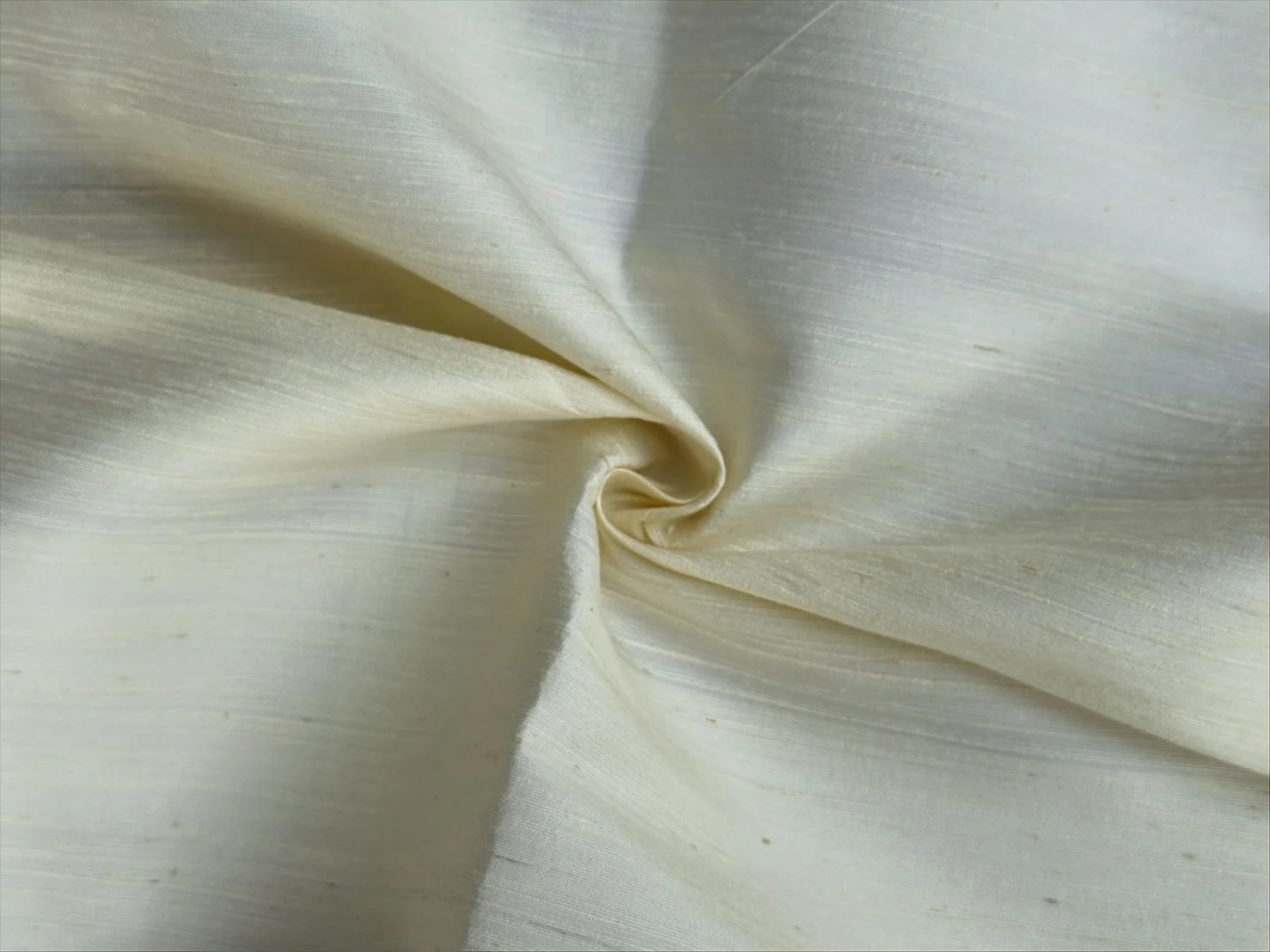 Slubbed Silk, Heavy Textured, Ivory