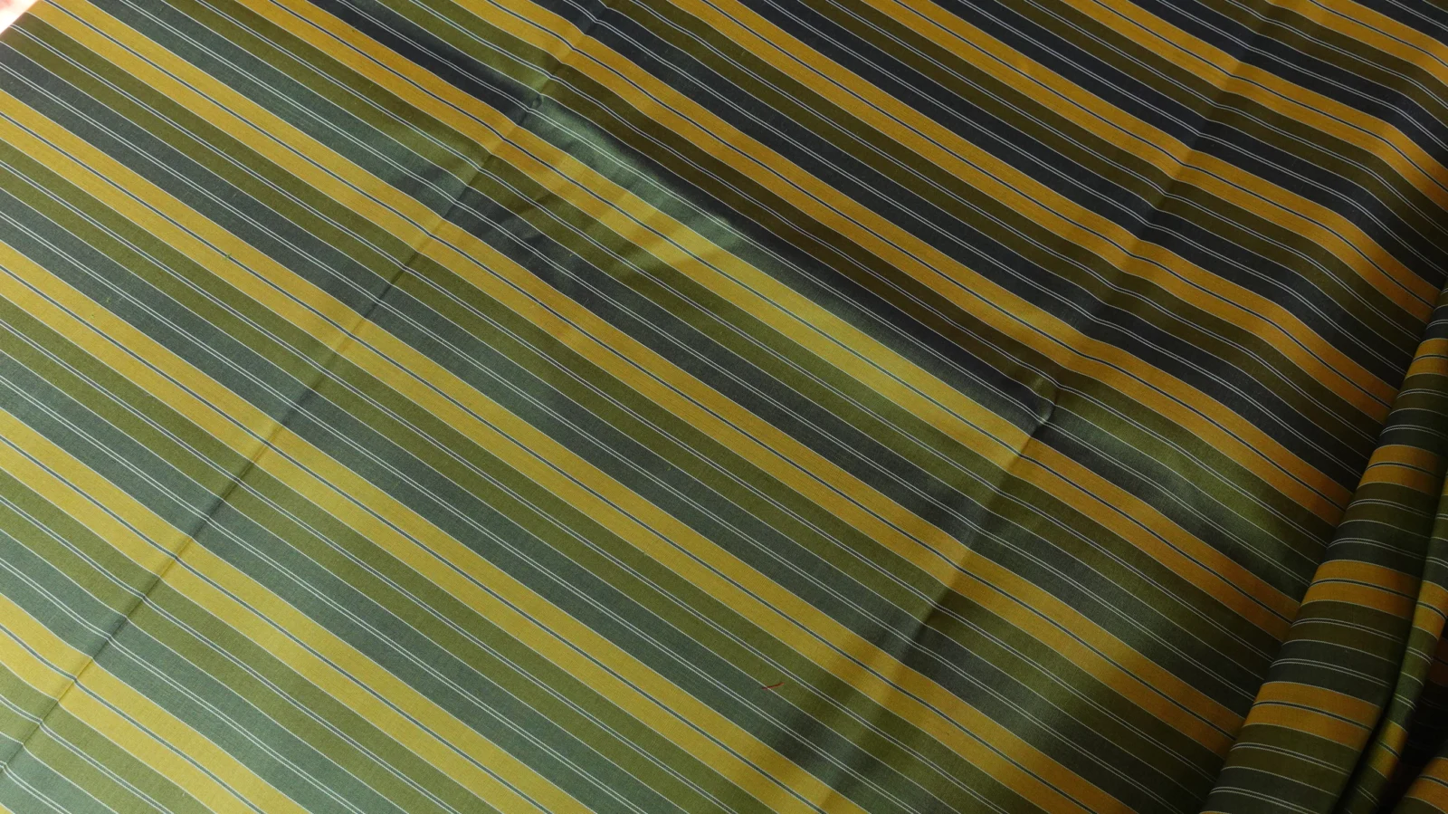Silk Gingham Check, Olive