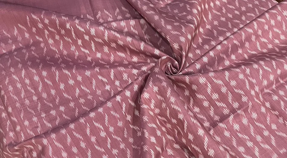 Ikat Native Silk, Pink