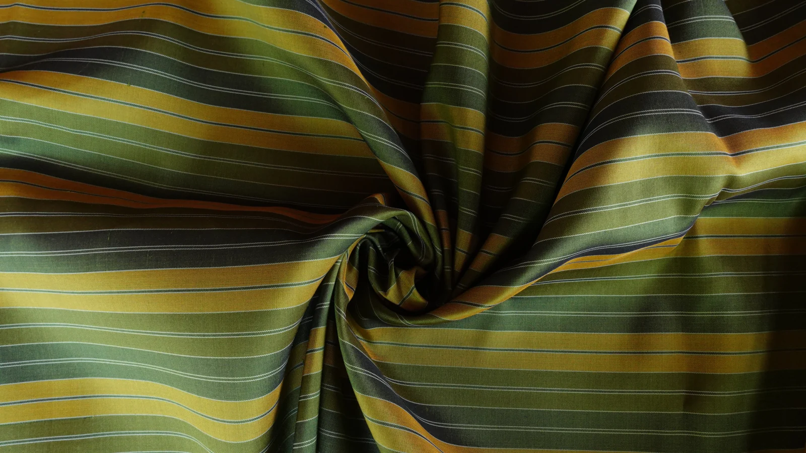 Silk Gingham Check, Olive