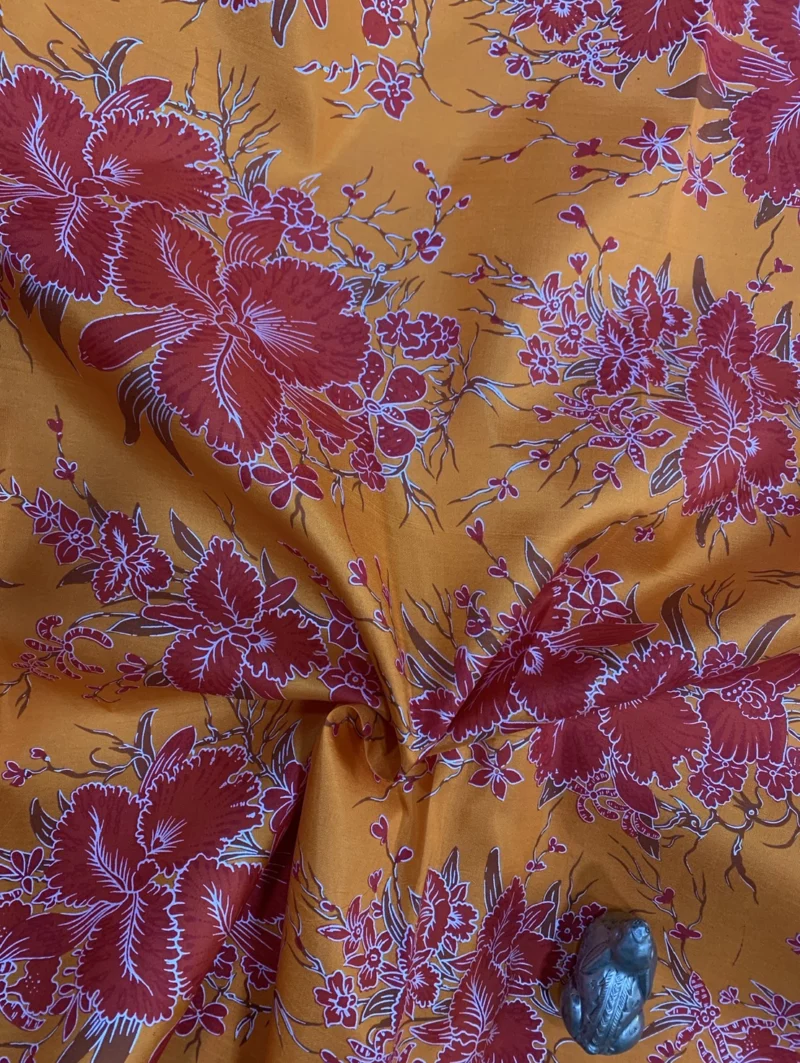 Printed Silk, Smooth Weave, Multicolour