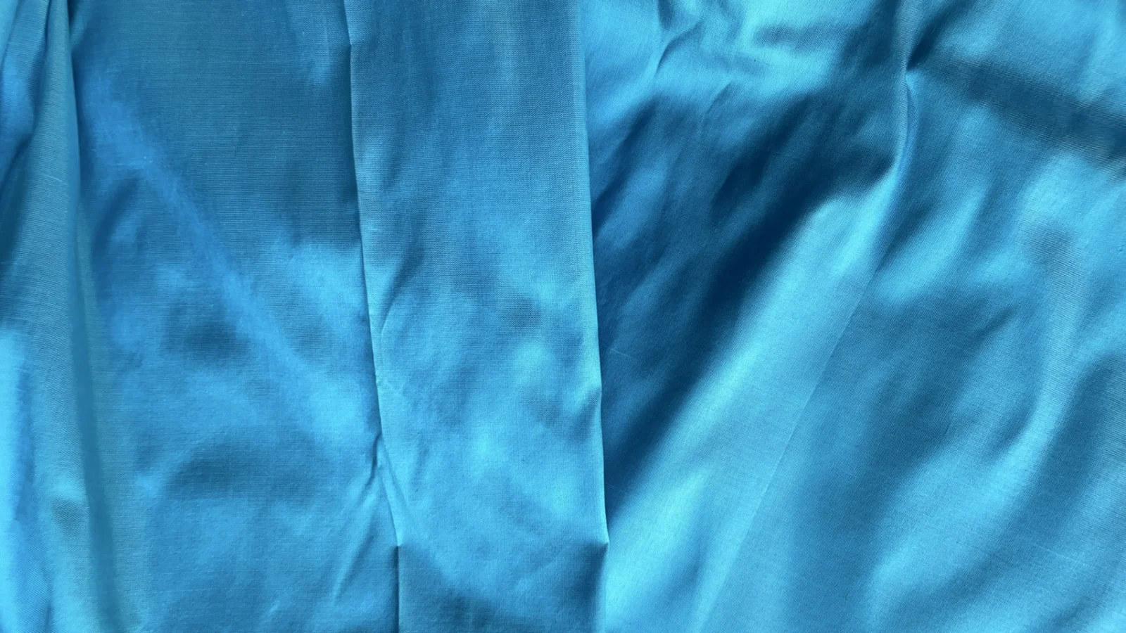 Solid-Colour Silk, Smooth Weave, 2-Ply, Sky Blue