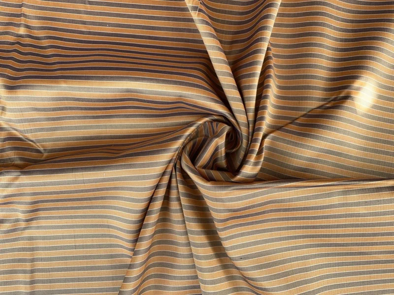 Silk Multicolour Stripe, Brown