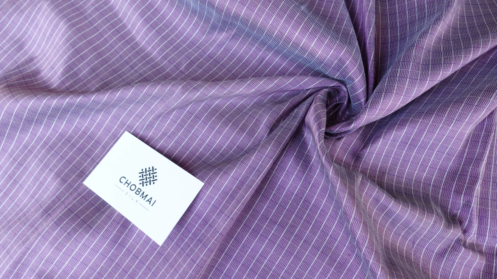 Silk Houndstooth, Purple