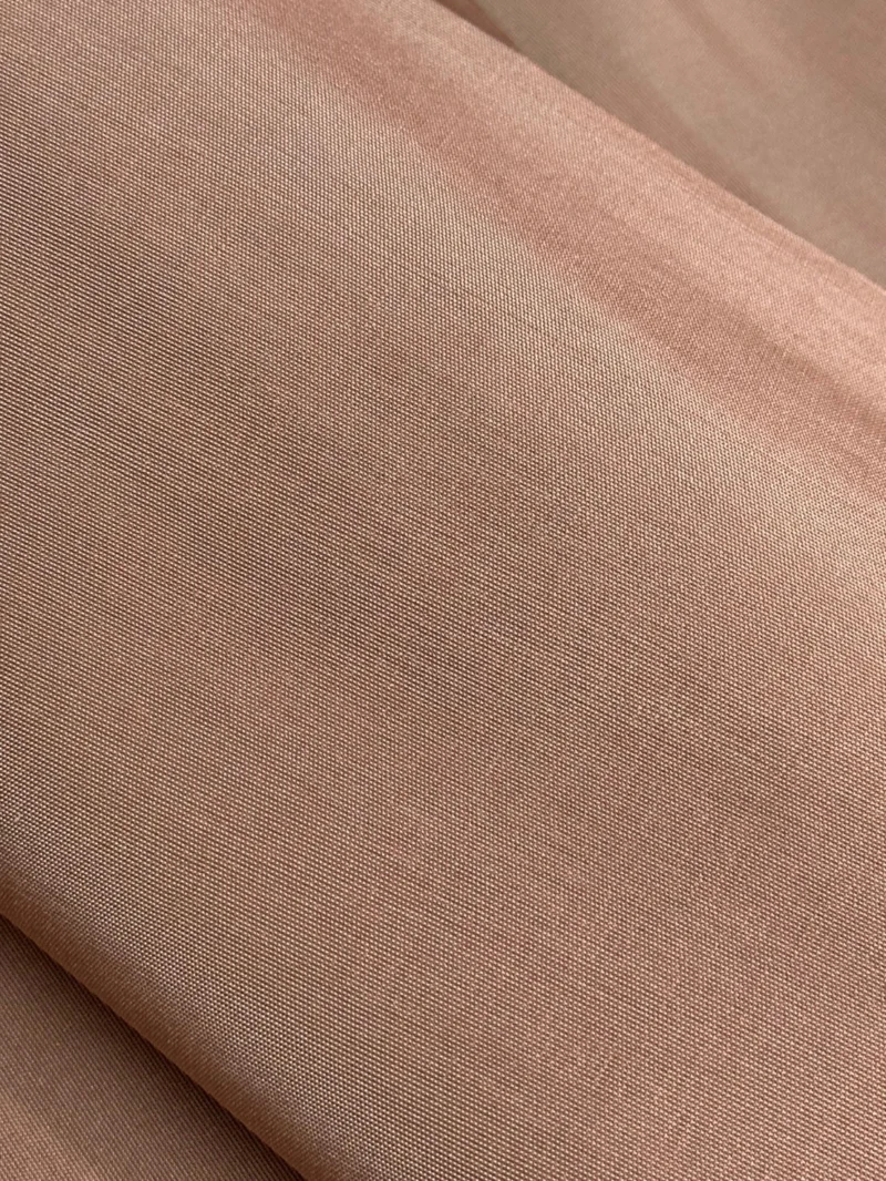Solid-Colour Silk, Smooth Weave, Heavy Weight, 6-Ply, Brown
