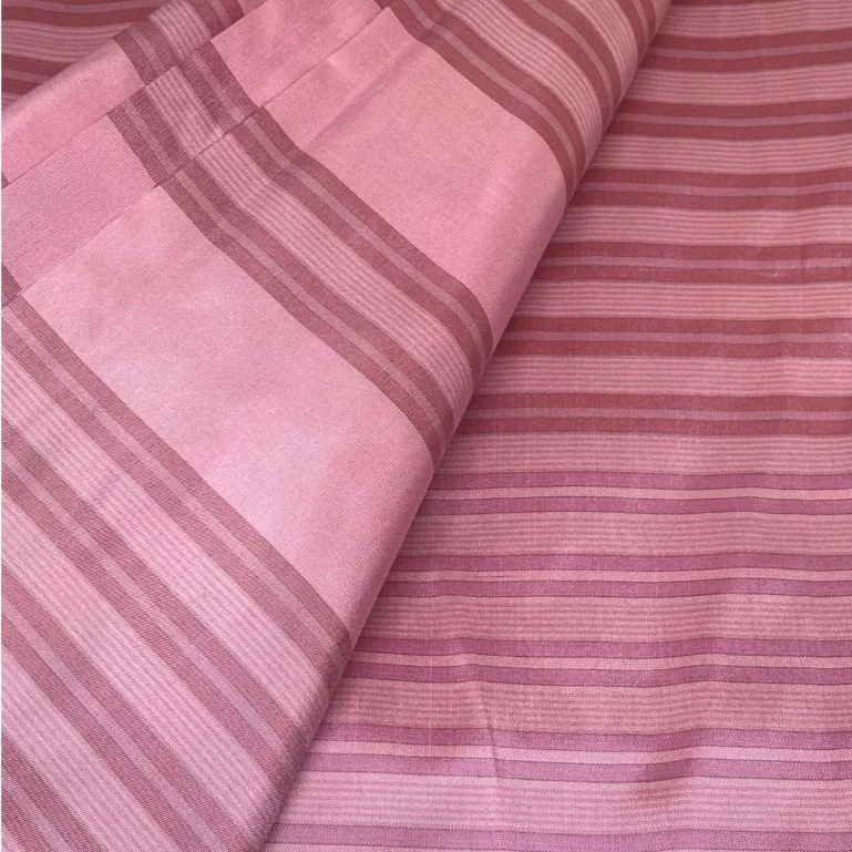 Silk Multicolour Stripe, Pink