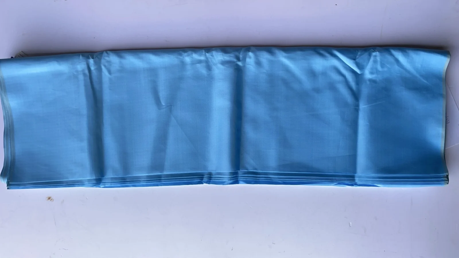 Solid-Colour Silk, Smooth Weave, 2-Ply, Sky Blue