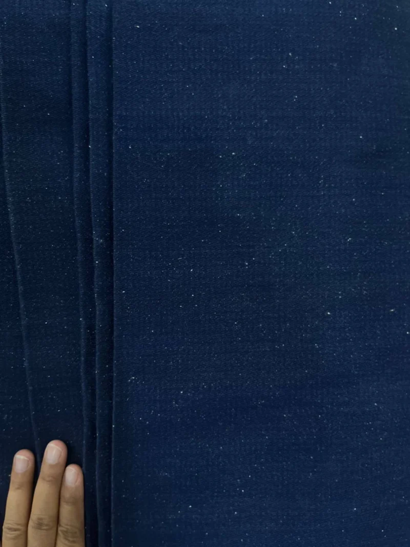 Denim-Like Silk, Blue