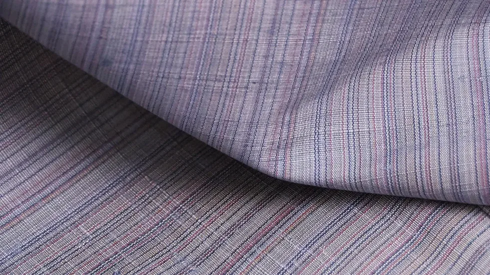 Silk Multicolour Stripe, Purple-Grey