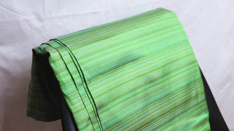 Silk Multicolour Stripe, Blue-Green