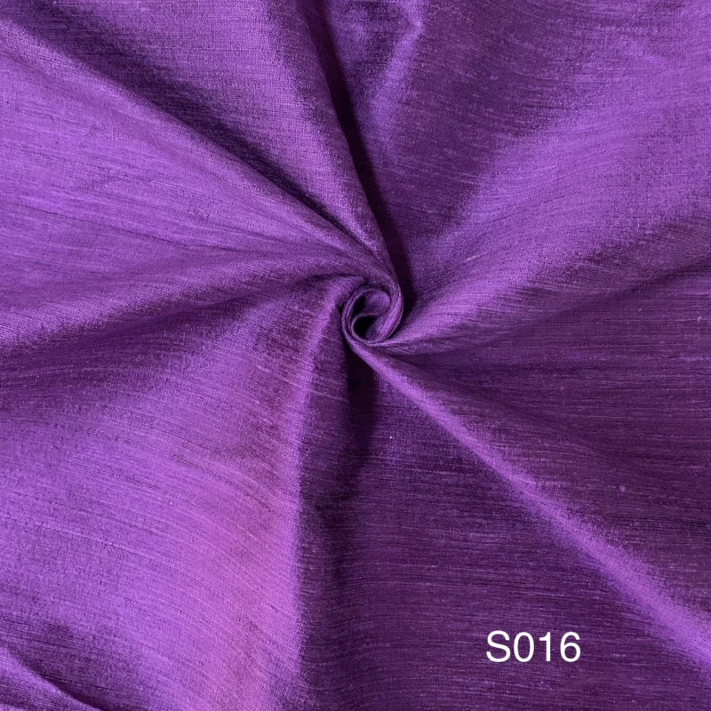 Slubbed Silk, Soft Textured, Purple