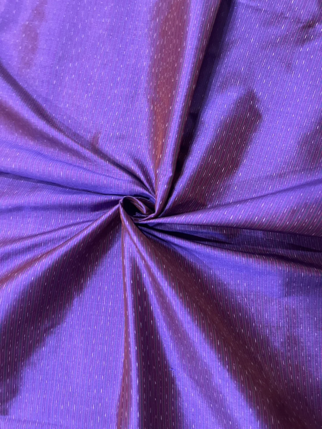 Ikat Silk, Amprom Pattern, Purple