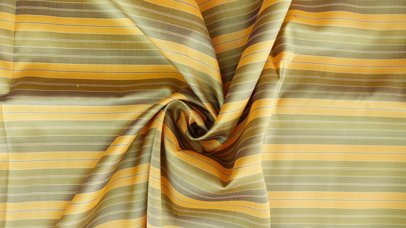 Silk Gingham Check, Yellow and Green
