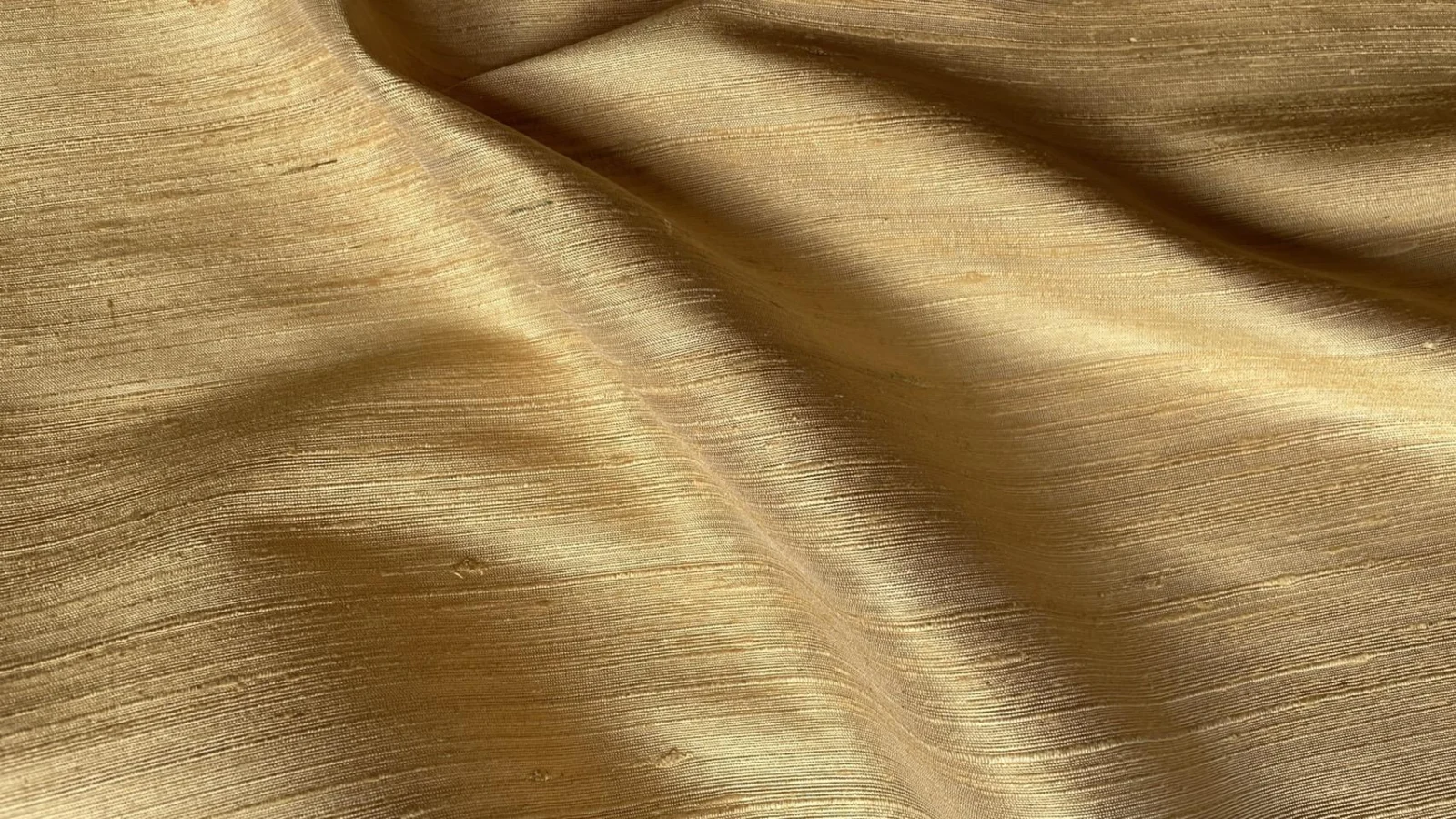 Slubbed Silk, Heavy Textured, Yellow