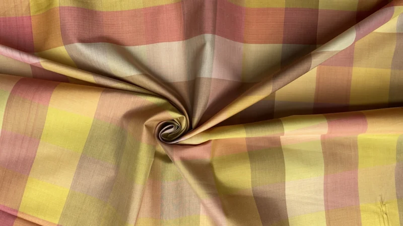 Silk Multicolour Stripe, Warm Tones